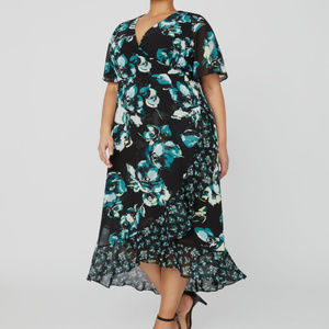 Flutter Posy Midi Dress